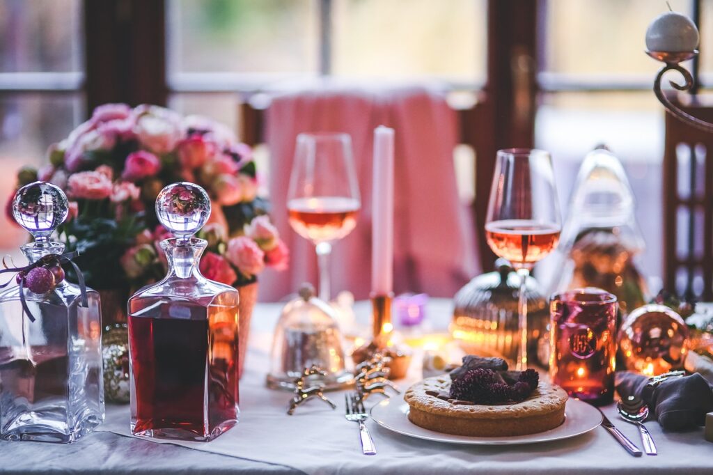 table setting, celebration, feast
