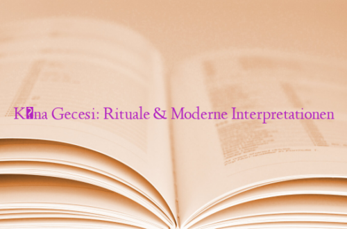 Kına Gecesi: Rituale & Moderne Interpretationen